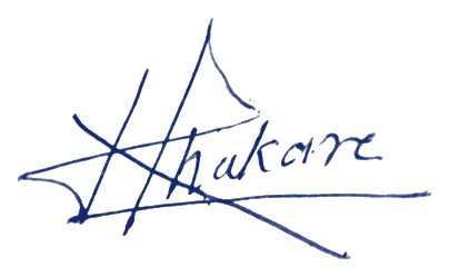 R. Thakare Signature